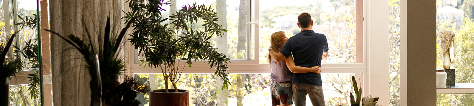 Couple in a home